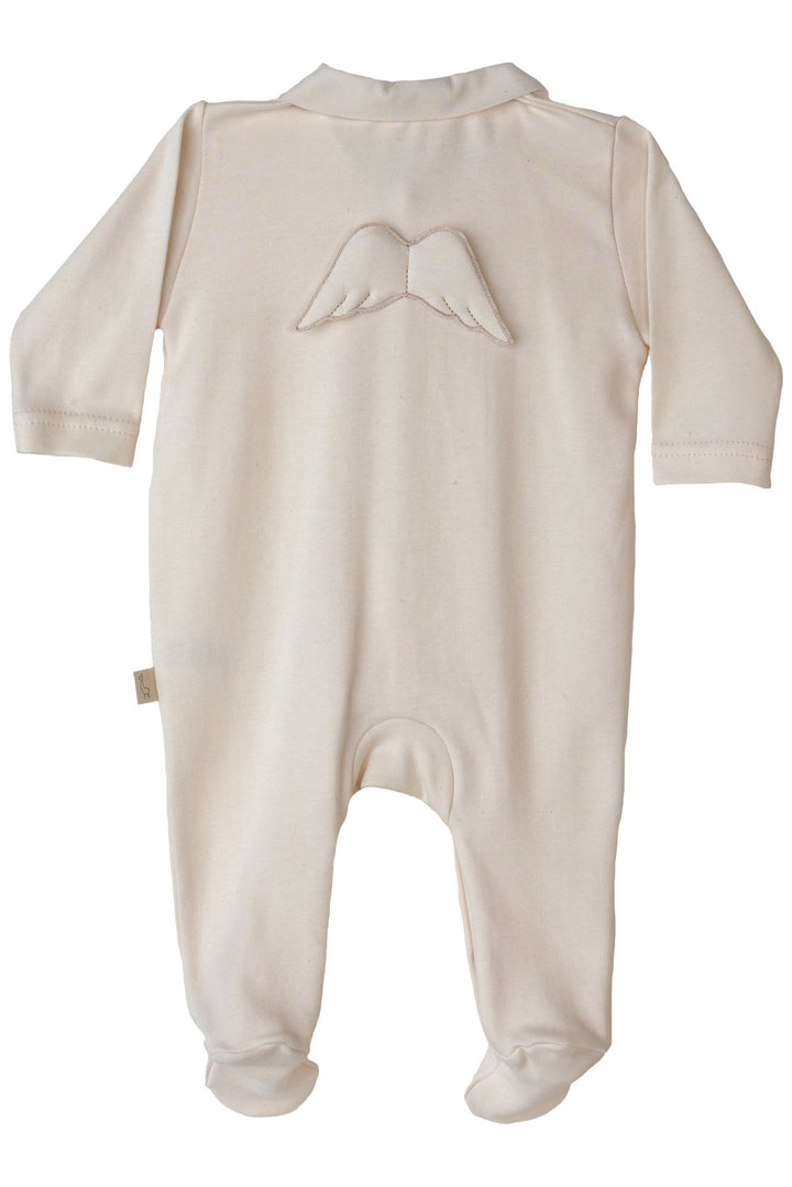 Baby Gi Angel Wing Cotton Sleepsuit - Millie and John