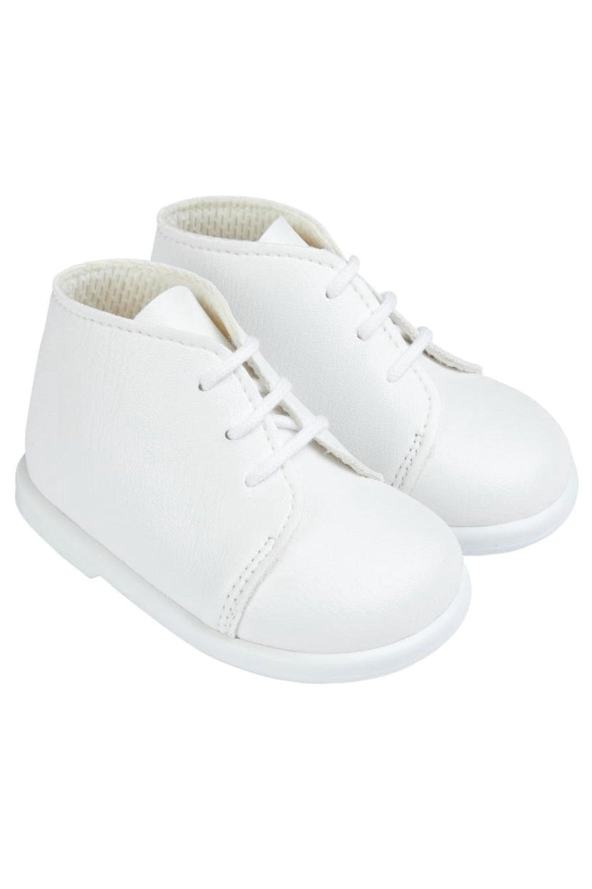 Baypods White Hard Sole Boots - Millie and John