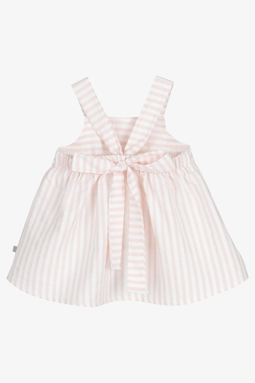 Calamaro "Ada" Pink Striped Dress - Millie and John