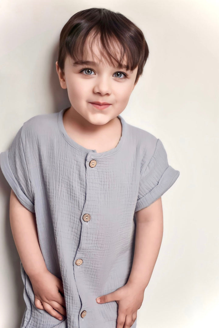 Calamaro "Atticus" Cheesecloth Jumpsuit - Millie and John