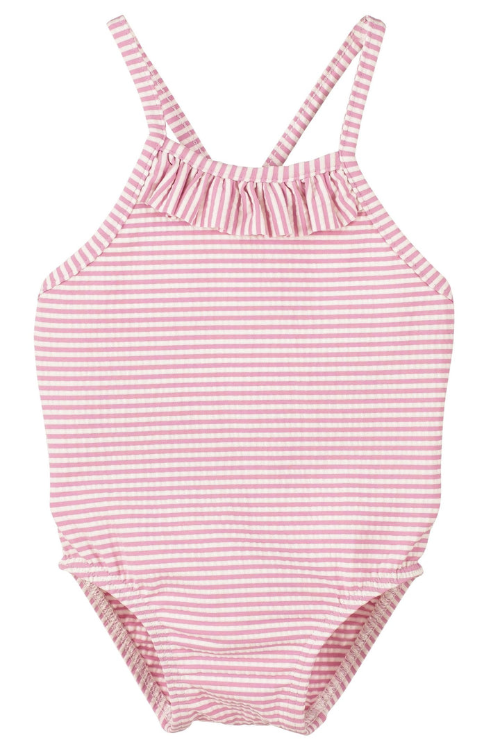 Calamaro "Cali" Striped Swimming Costume - Millie and John