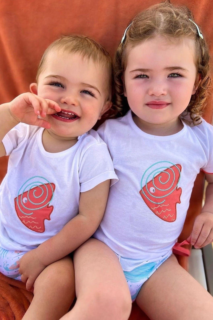 Calamaro "Dory" Coral Fish Swimwear - Millie and John