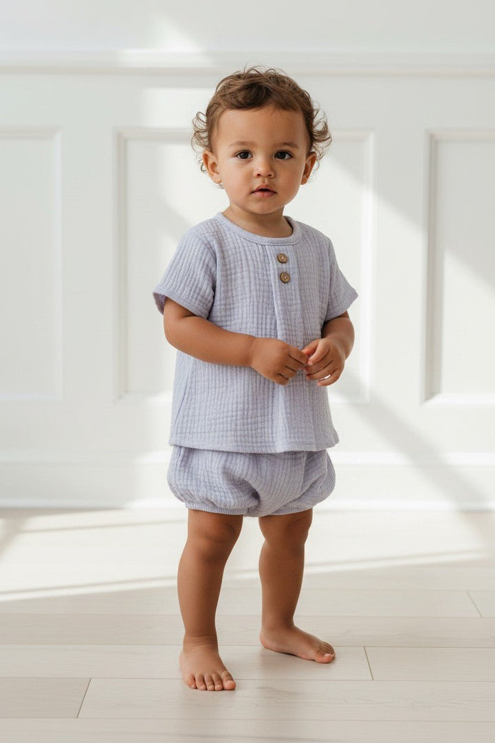 Calamaro "Emerson" Cheesecloth Top &amp; Jam Pants - Millie and John
