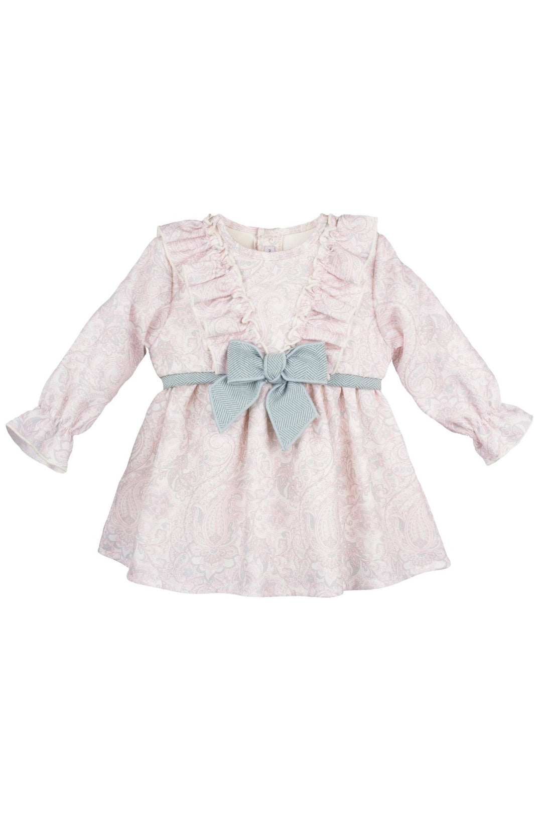 Calamaro Excellentt "Orla" Pale Pink Paisley Dress - Millie and John