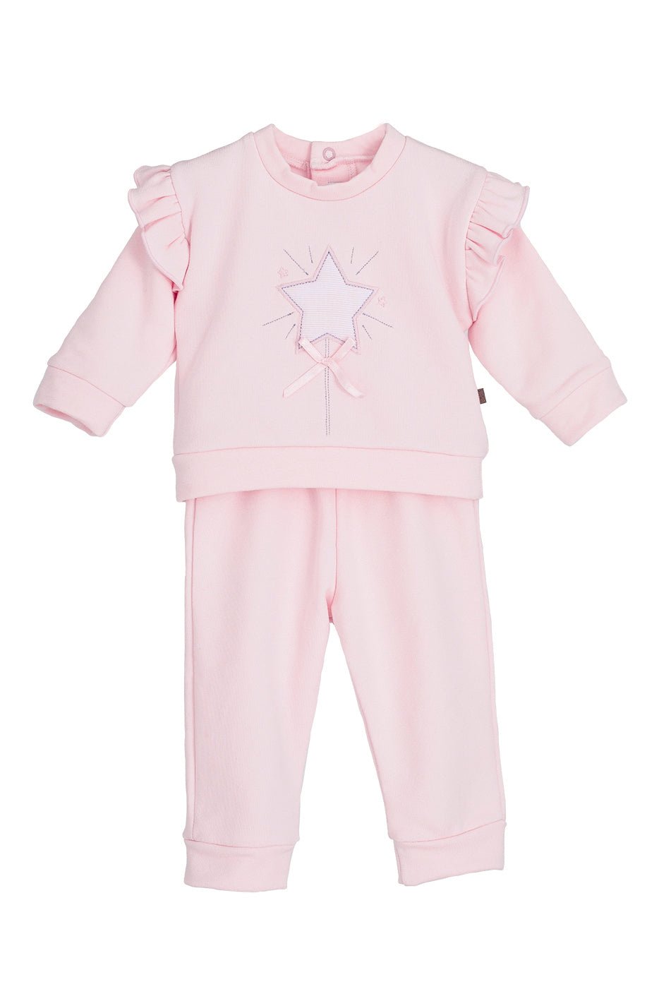Calamaro "Luna" Baby Pink Fairy Wand Tracksuit - Millie and John