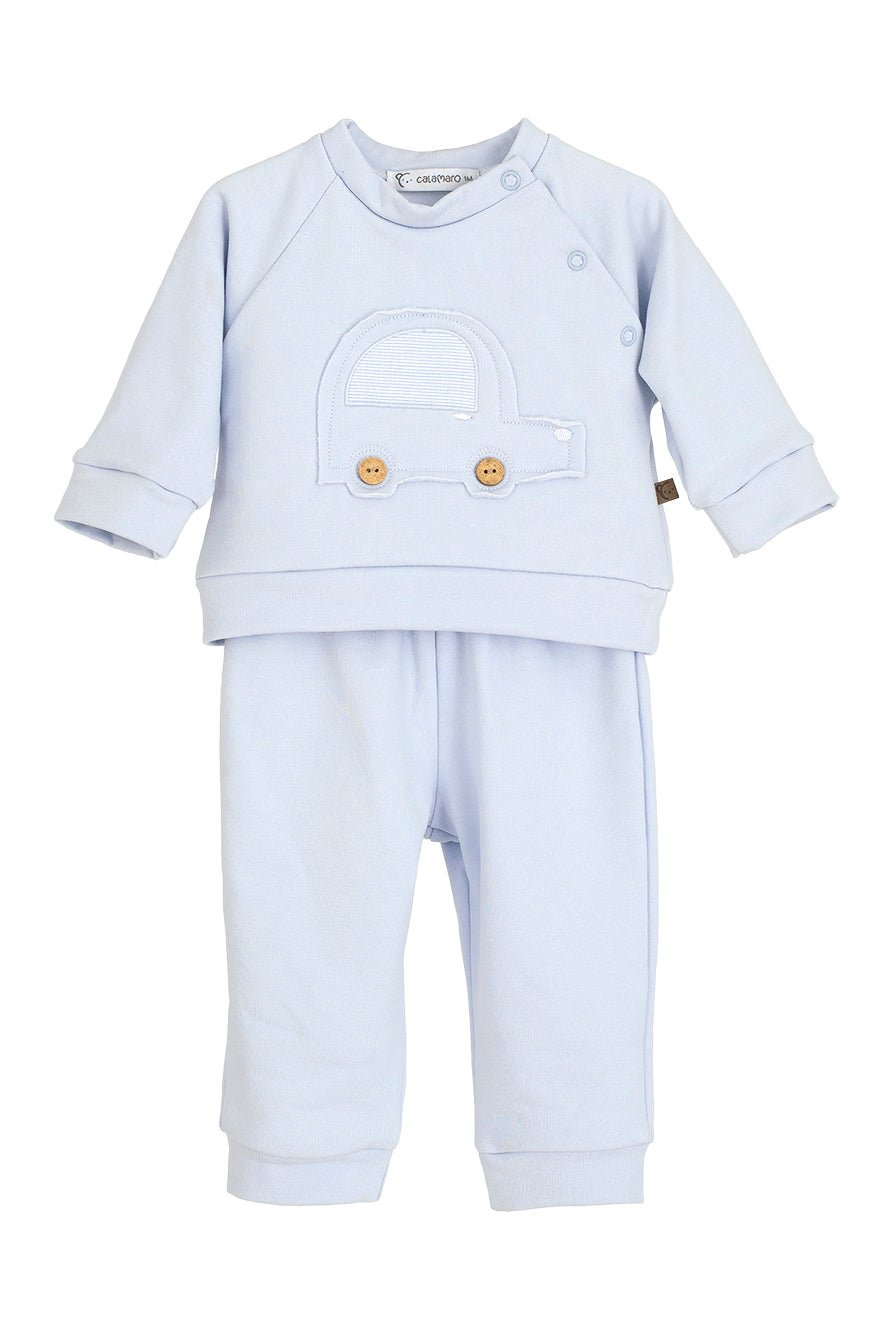 Calamaro "Max" Baby Blue Tracksuit - Millie and John