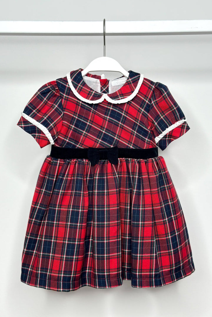 Coccodè "Alora" Red Tartan Dress - Millie and John