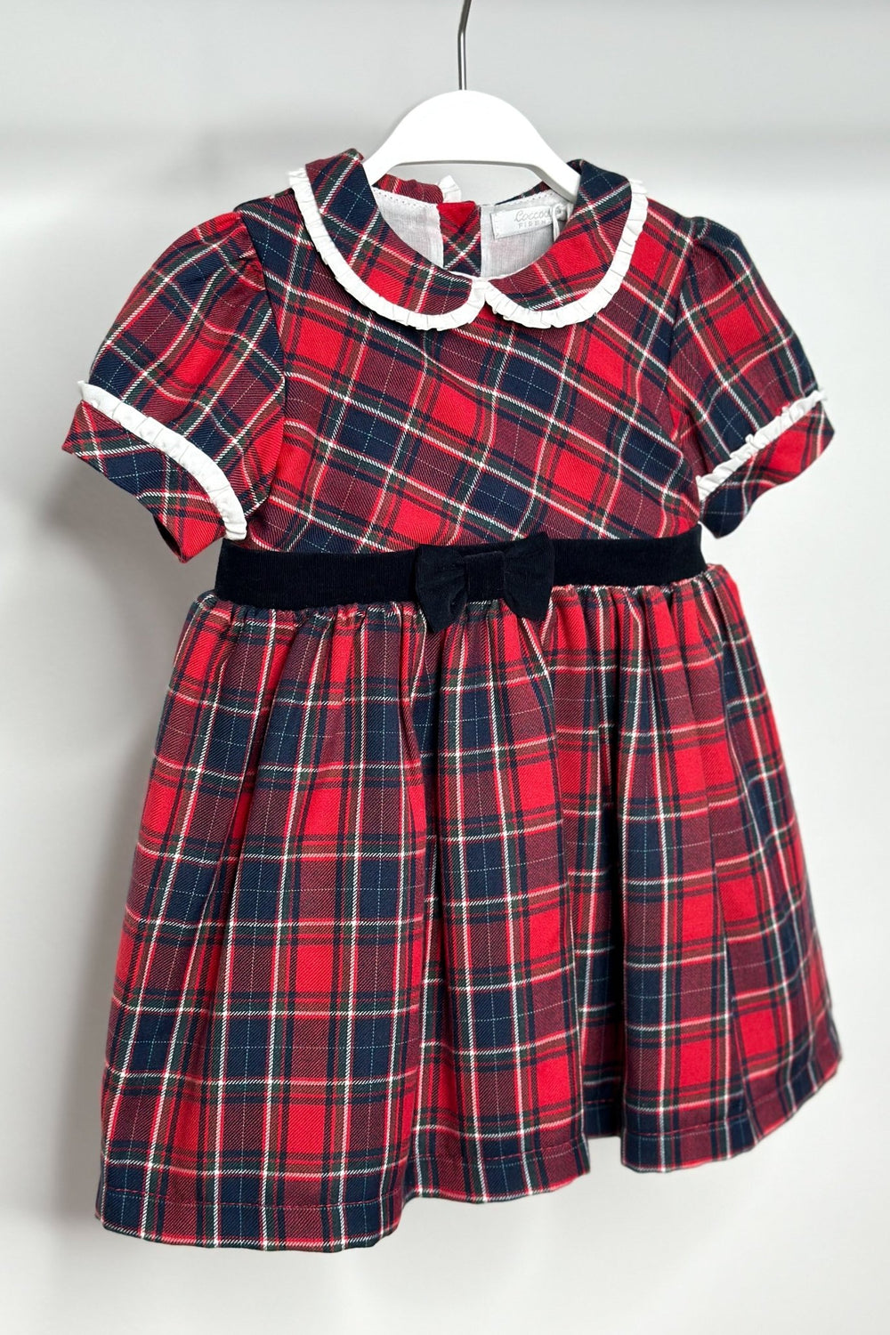 Coccodè "Alora" Red Tartan Dress - Millie and John