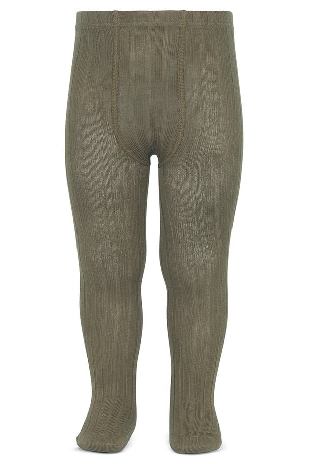 Condor Mink Ribbed Tights - Millie and John