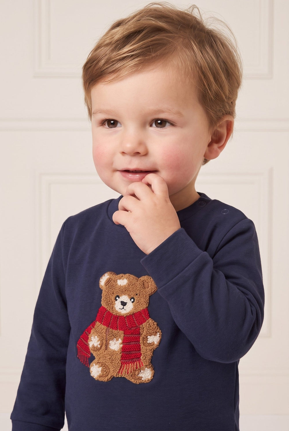 Deolinda "Daniel" Navy Bear Tracksuit - Millie and John