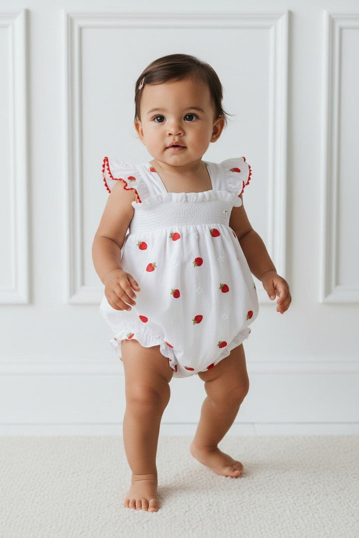 Deolinda "Elsie" White &amp; Red Strawberry Shortie - Millie and John