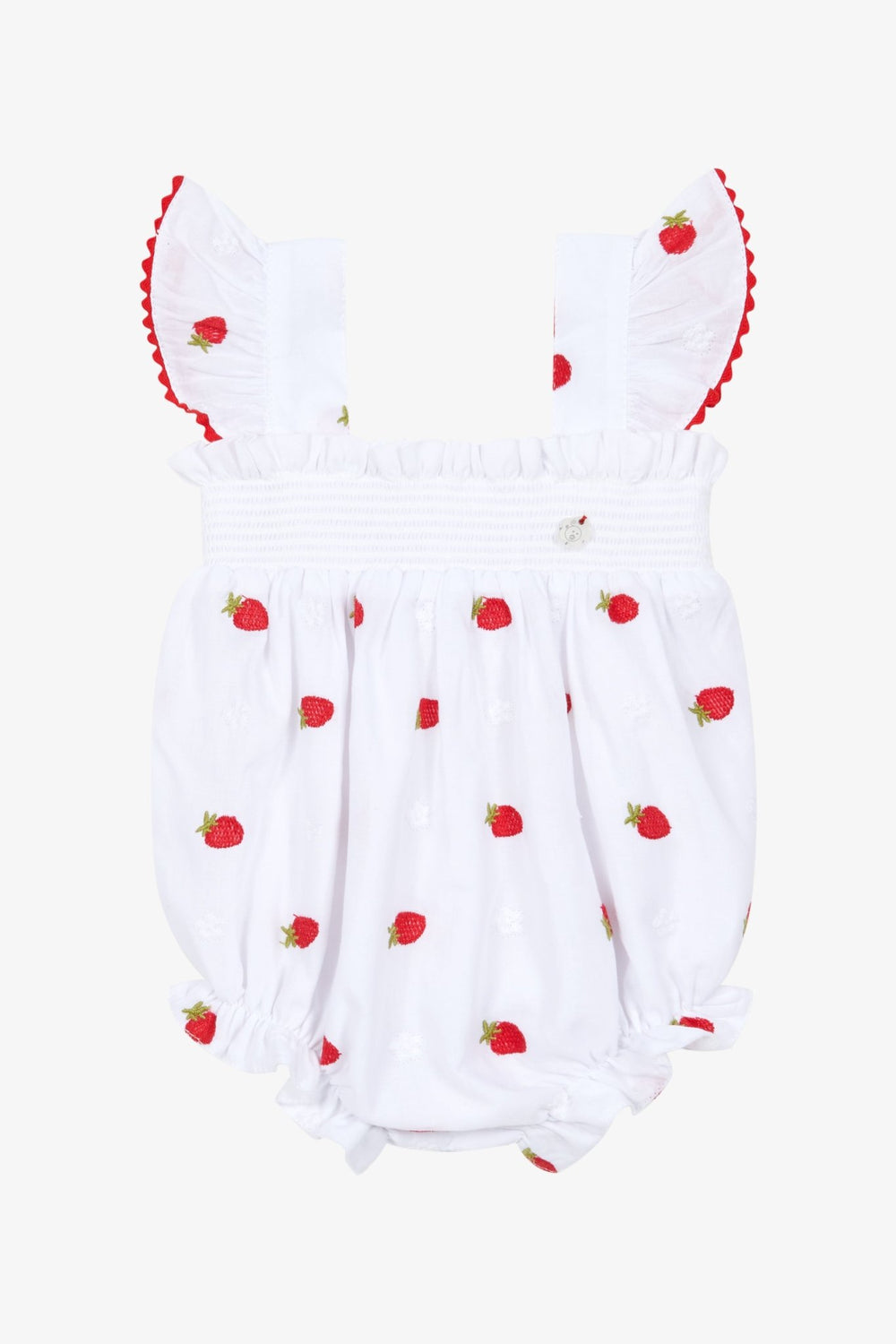 Deolinda "Elsie" White & Red Strawberry Shortie - Millie and John