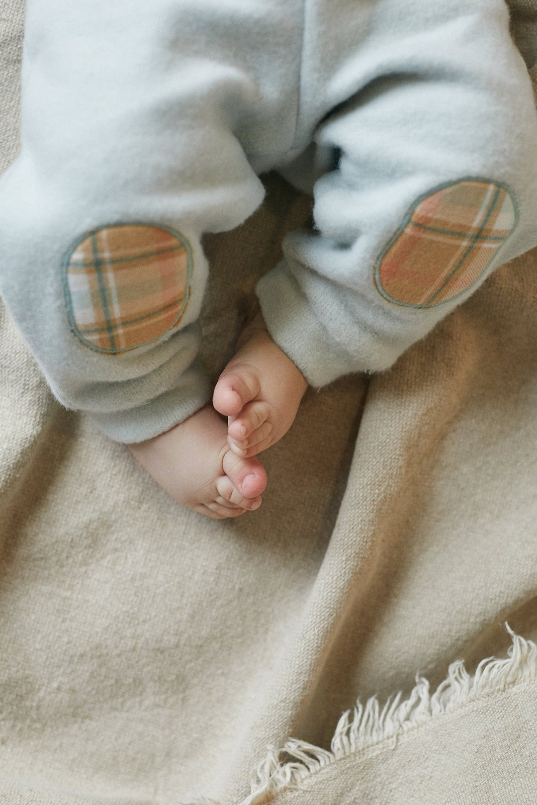 Deolinda "Finlay" Sage Green Tartan Hooded Tracksuit - Millie and John