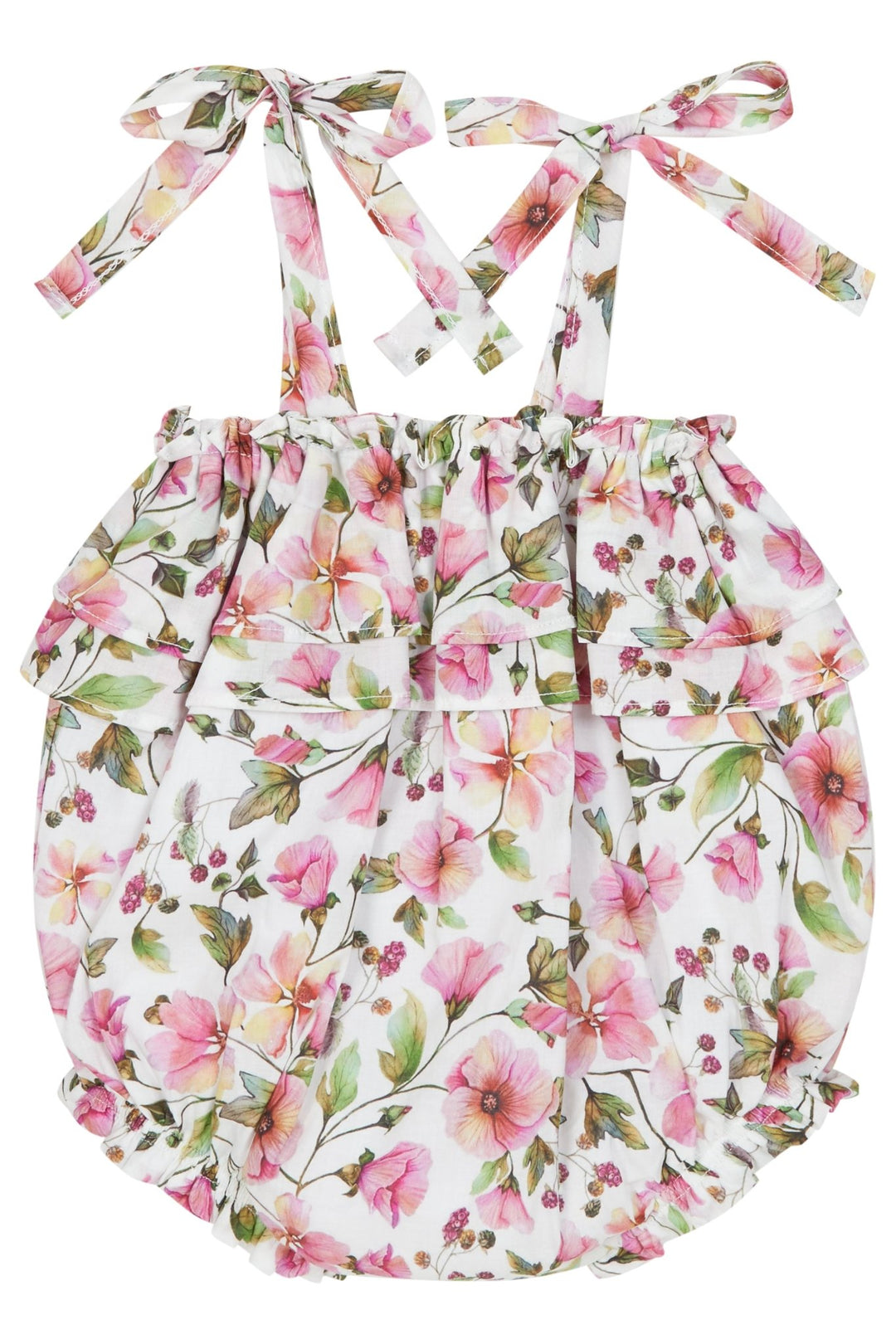 Deolinda "Sadie" Dusky Pink Floral Shortie - Millie and John