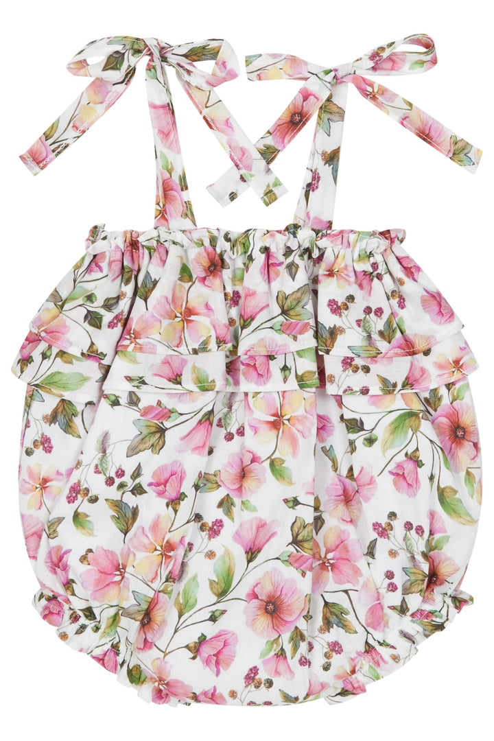 Deolinda "Sadie" Dusky Pink Floral Shortie - Millie and John