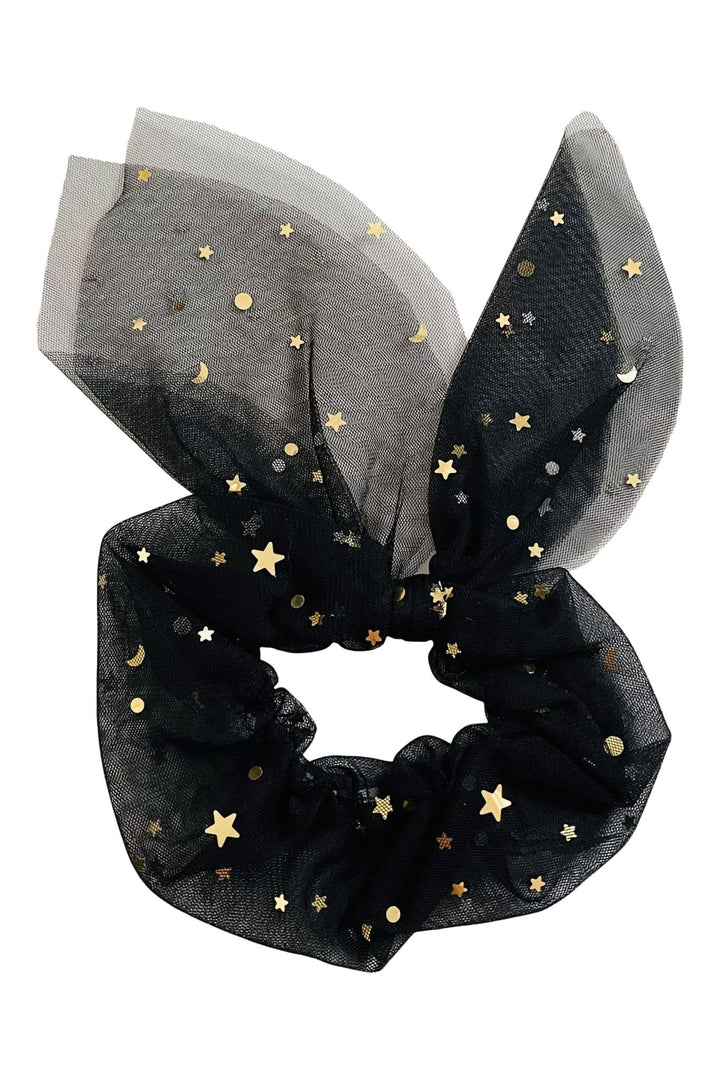 DOLLY by Le Petit Tom Celestial Tulle Bow Scrunchie - Millie and John