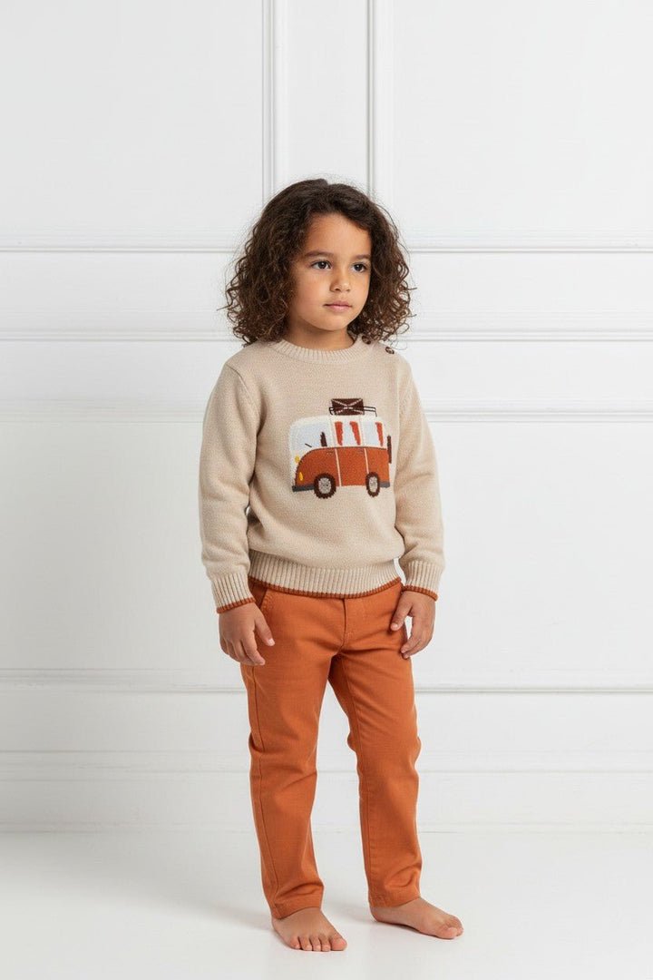 Dr Kid "Elliot" Rust Campervan Jumper &amp; Trousers - Millie and John
