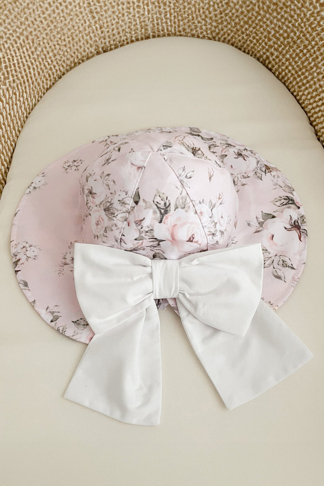 Fofettes "Blossom" Pink Floral Sun Hat - Millie and John