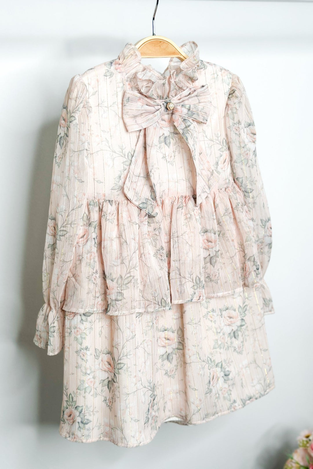 Fofettes "Vienna" Pink Floral Dress - Millie and John