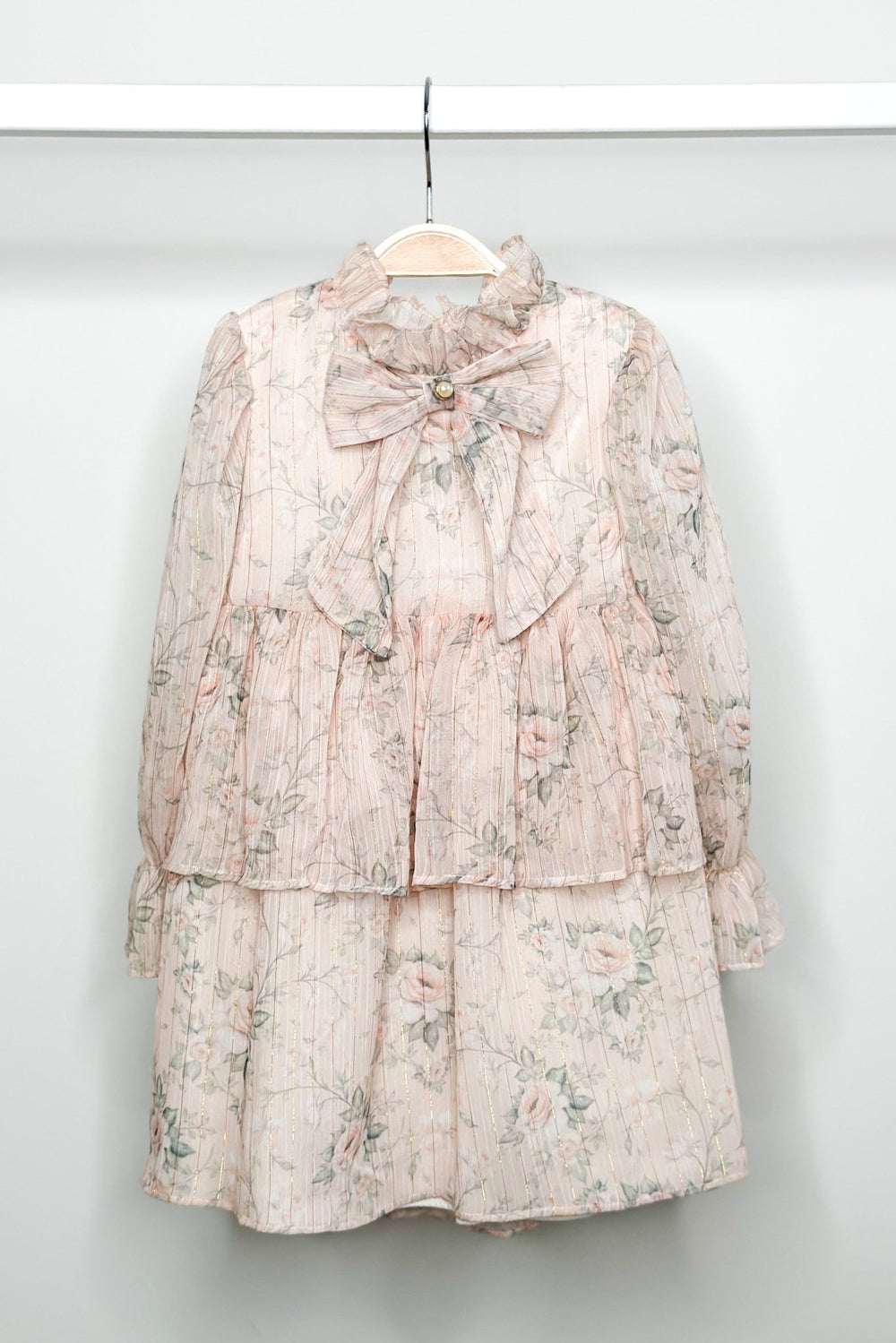 Fofettes "Vienna" Pink Floral Dress - Millie and John