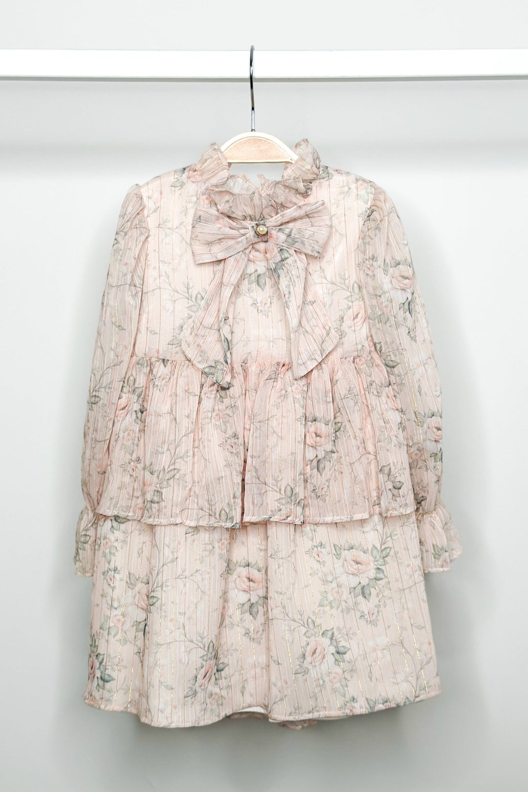 Fofettes "Vienna" Pink Floral Dress - Millie and John