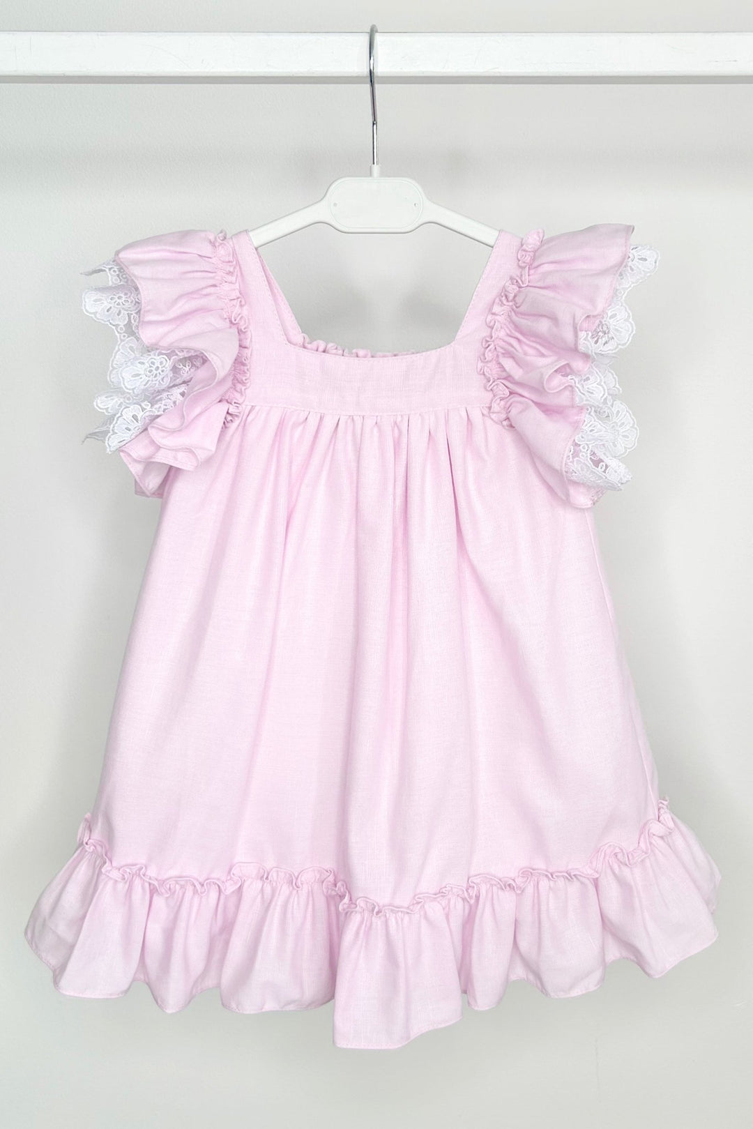 Fofettes x Be Chic "Luna" Lilac Lace Bow Dress - Millie and John