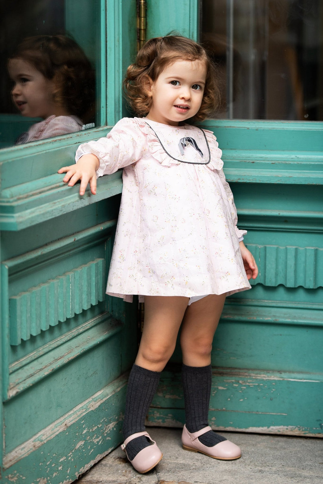 Foque "Hope" Pink Floral Dress - Millie and John