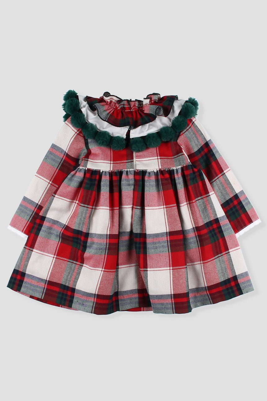 Foque "Stella" Red Tartan Dress - Millie and John
