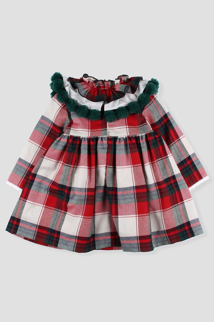 Foque "Stella" Red Tartan Dress - Millie and John