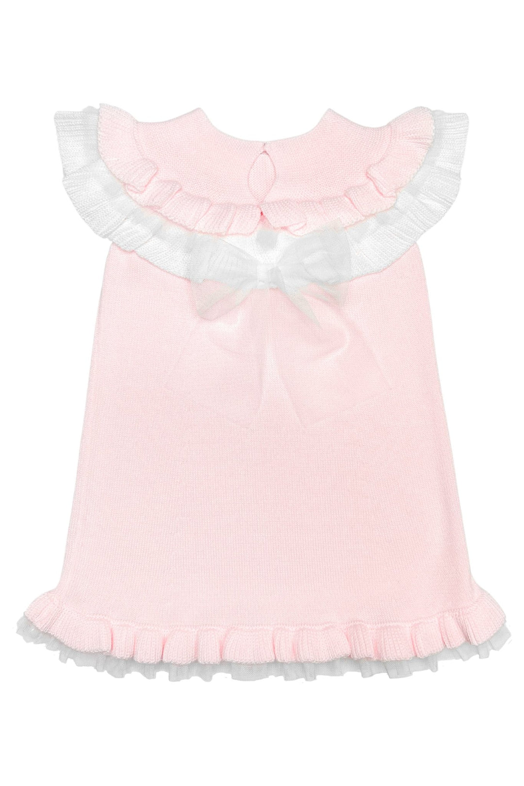 Granlei "Giselle" Baby Pink Knit Tulle Dress - Millie and John