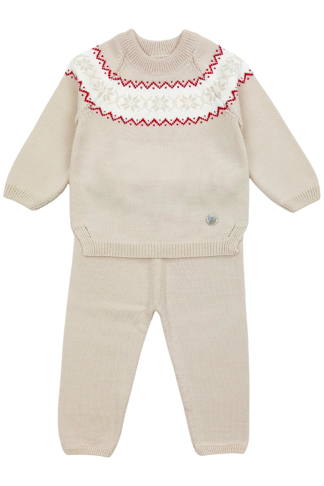 Granlei "Silas" Stone Knitted Tracksuit - Millie and John