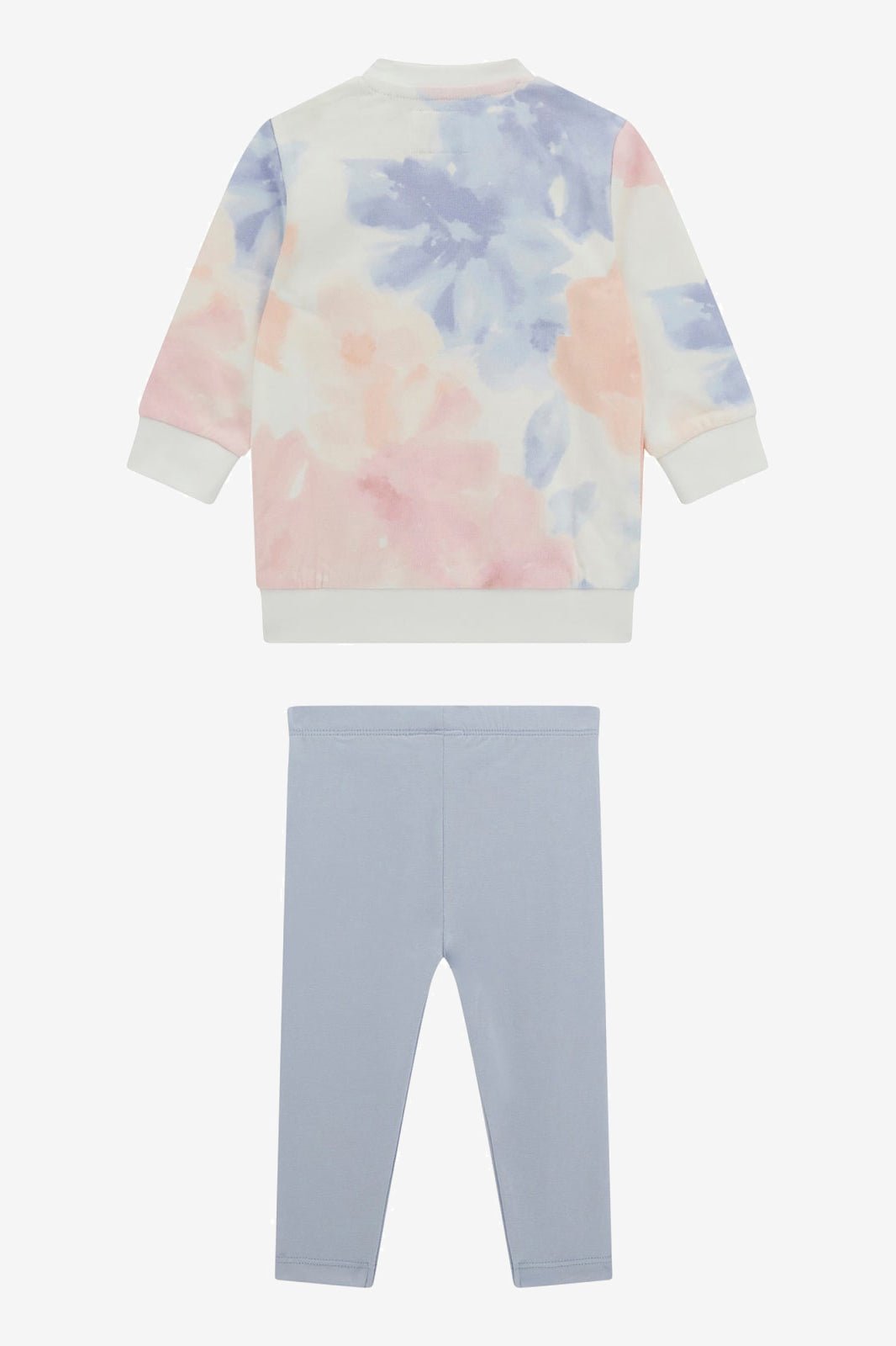 GUESS® Kids "Ava" Pink & Blue Sweatshirt & Leggings - Millie and John