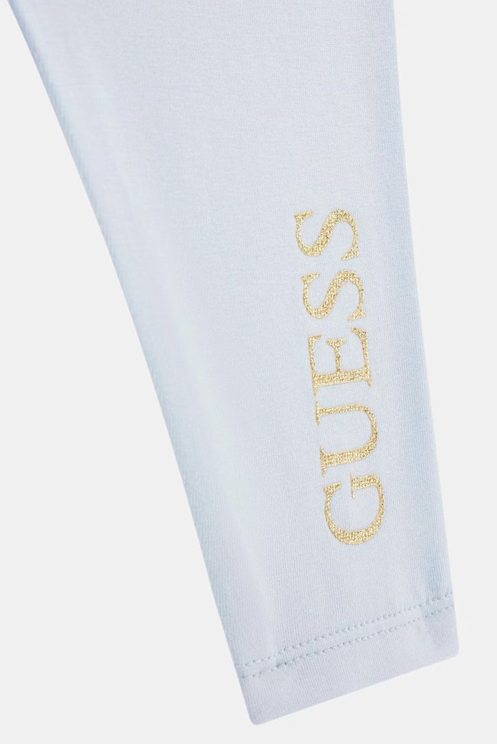 GUESS® Kids "Ava" Pink & Blue Sweatshirt & Leggings - Millie and John