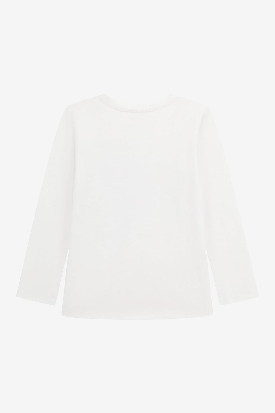 GUESS® Kids "Ava" White Multicoloured Sequin Logo Top - Millie and John