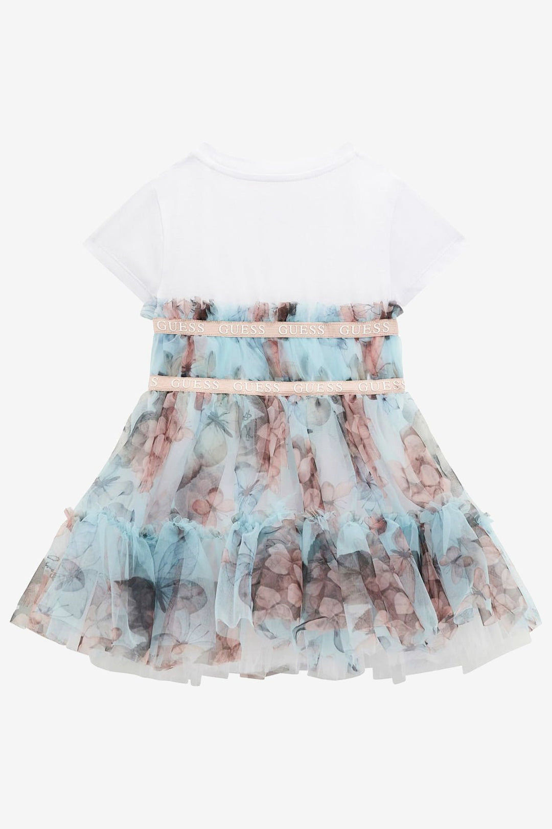 GUESS® Kids "Beatrice" Mint Butterfly Tulle Dress - Millie and John