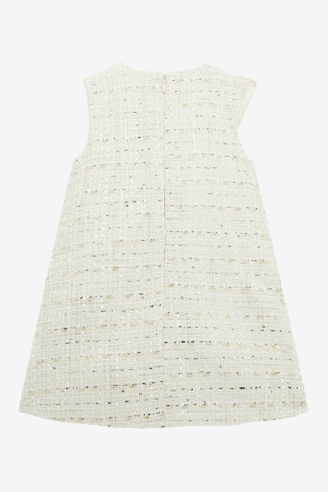 GUESS® Kids "Cassandra" Cream Shimmer Tweed Dress - Millie and John