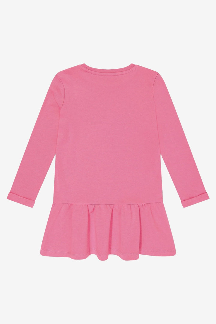 GUESS® Kids "Chloe" Hot Pink Drop Waist Dress - Millie and John