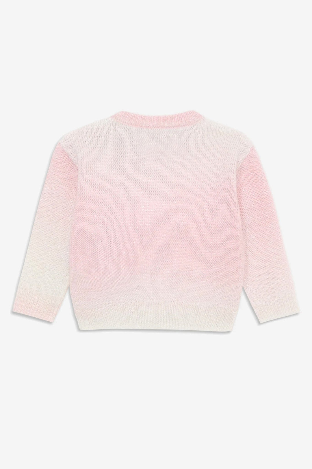 GUESS® Kids "Elsie" Pink Shimmer Knit Jumper - Millie and John