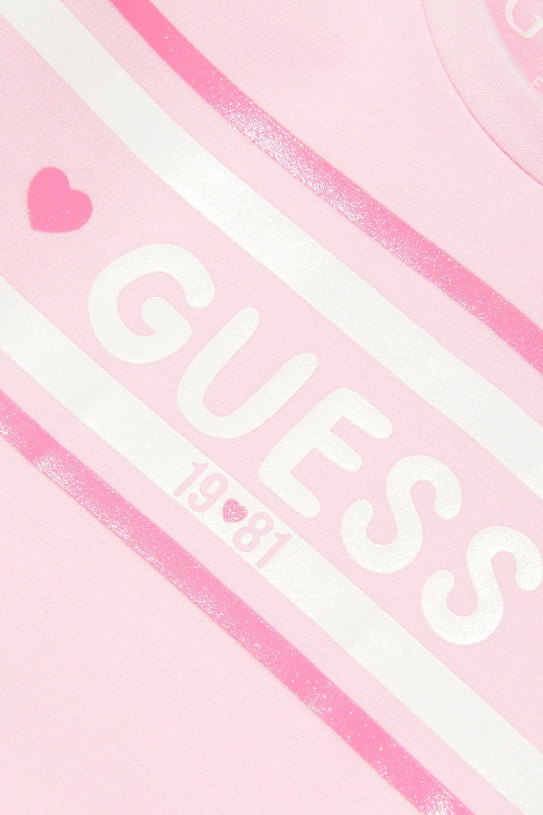 GUESS® Kids "Evie" Cotton Candy Pink Tulle Sweatshirt Dress - Millie and John