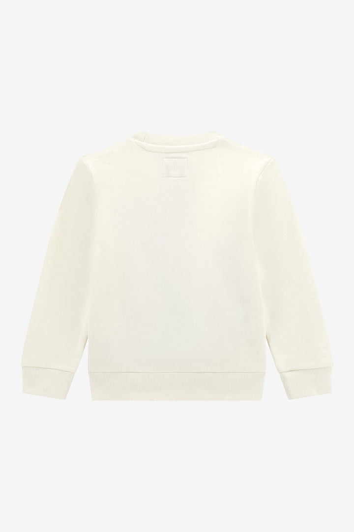 GUESS® Kids "Frankie" Ivory Teddy Bear Sweatshirt - Millie and John