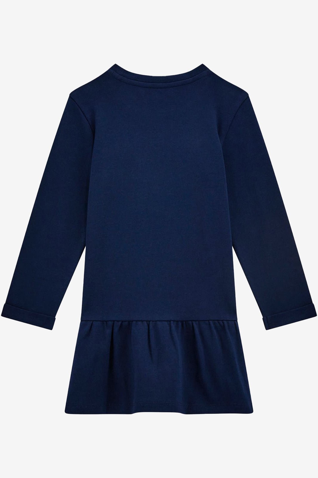 GUESS® Kids "Georgina" Navy Floral Drop Waist Dress - Millie and John