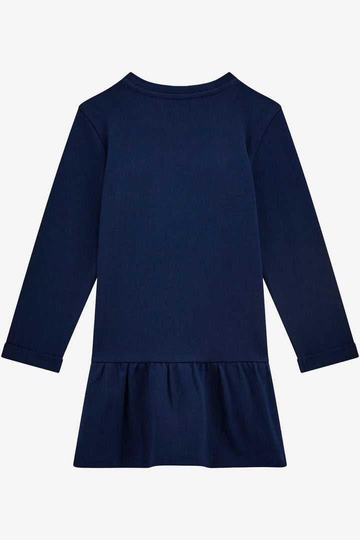 GUESS® Kids "Georgina" Navy Floral Drop Waist Dress - Millie and John