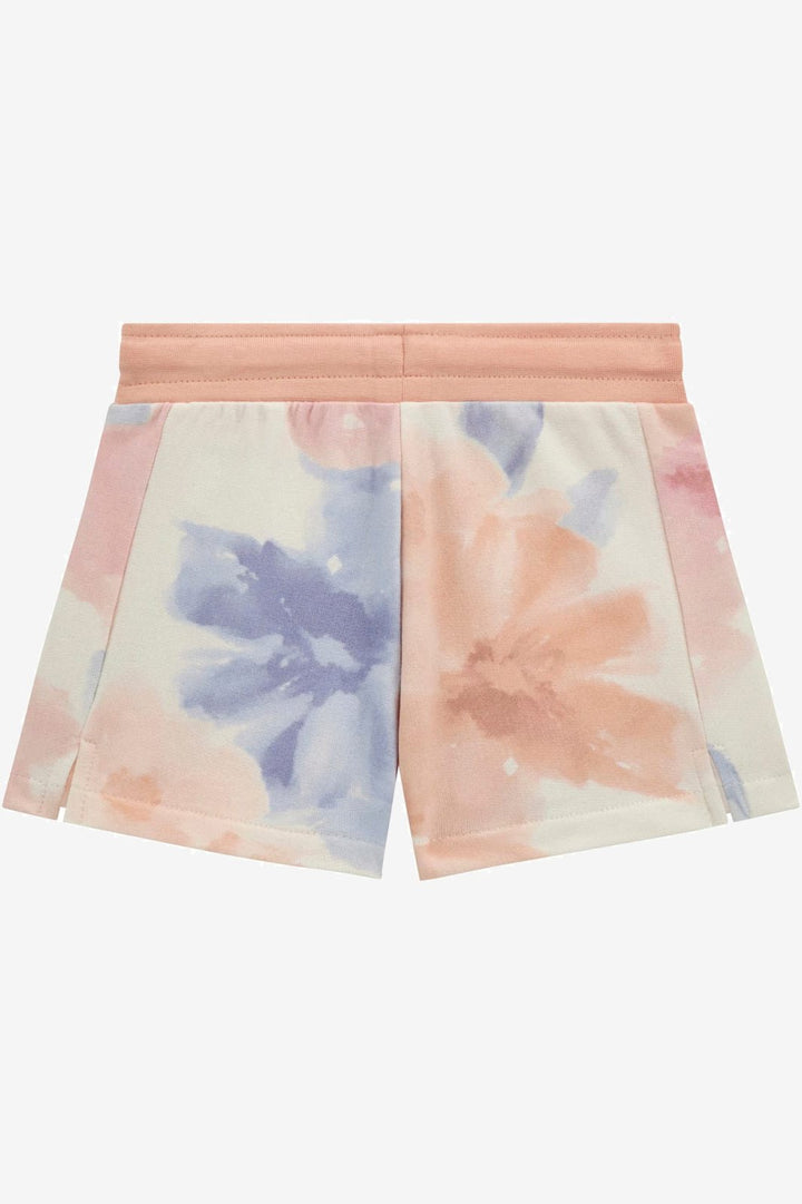 GUESS® Kids "Harper" Peach T-Shirt & Multicoloured Shorts - Millie and John