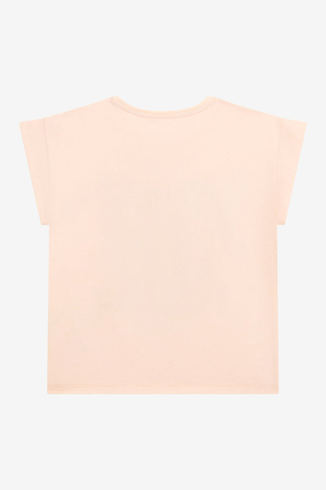 GUESS® Kids "Jolie" Peach & Red Glitter Cherry T-Shirt - Millie and John