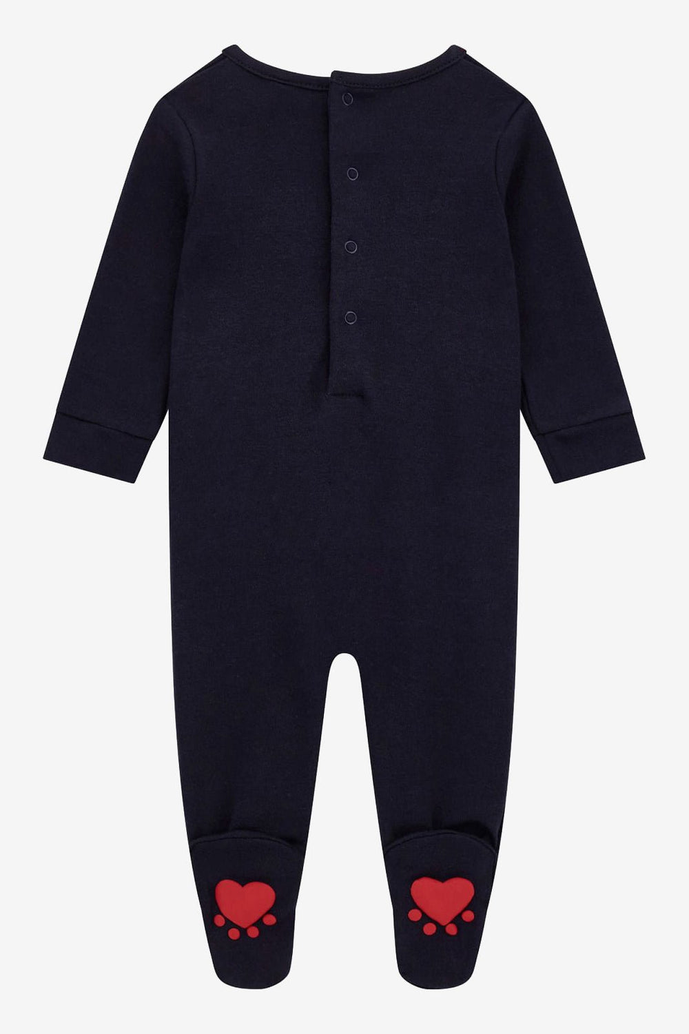GUESS® Kids "Jonah" Navy Teddy Bear Sleepsuit - Millie and John