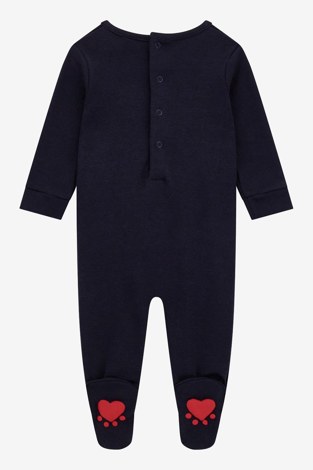 GUESS® Kids "Jonah" Navy Teddy Bear Sleepsuit - Millie and John