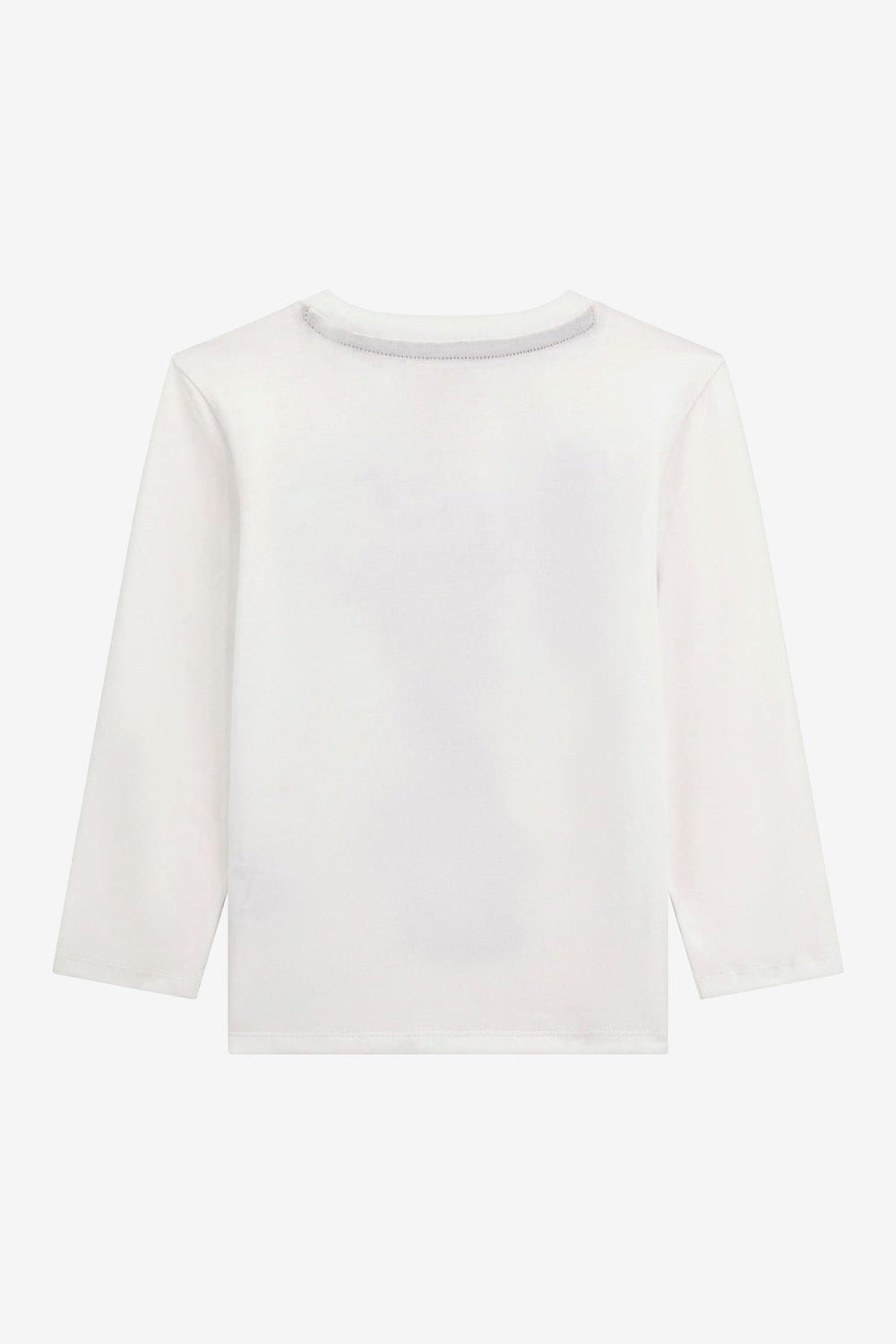 GUESS® Kids "Jonnie" White & Burgundy Retro Bear Top - Millie and John