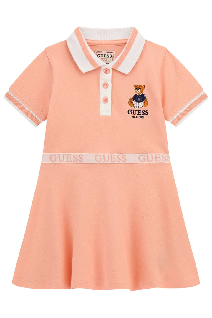 GUESS® Kids "Juno" Peach Tennis Dress - Millie and John