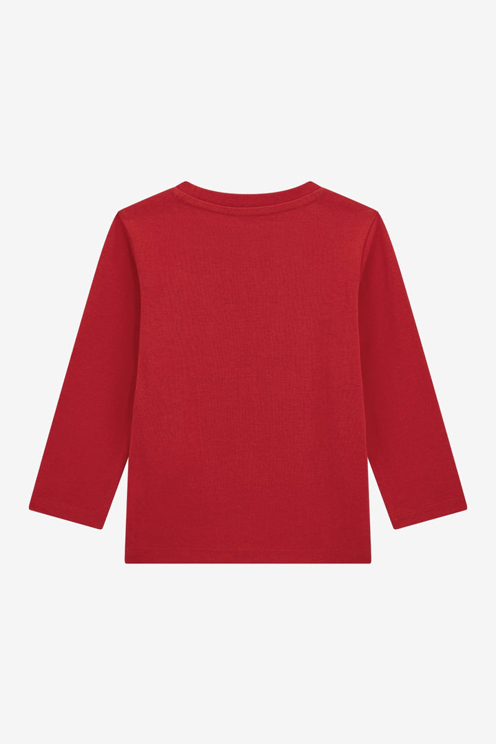 GUESS® Kids "Louie" Red & Navy Winter Bear Top - Millie and John