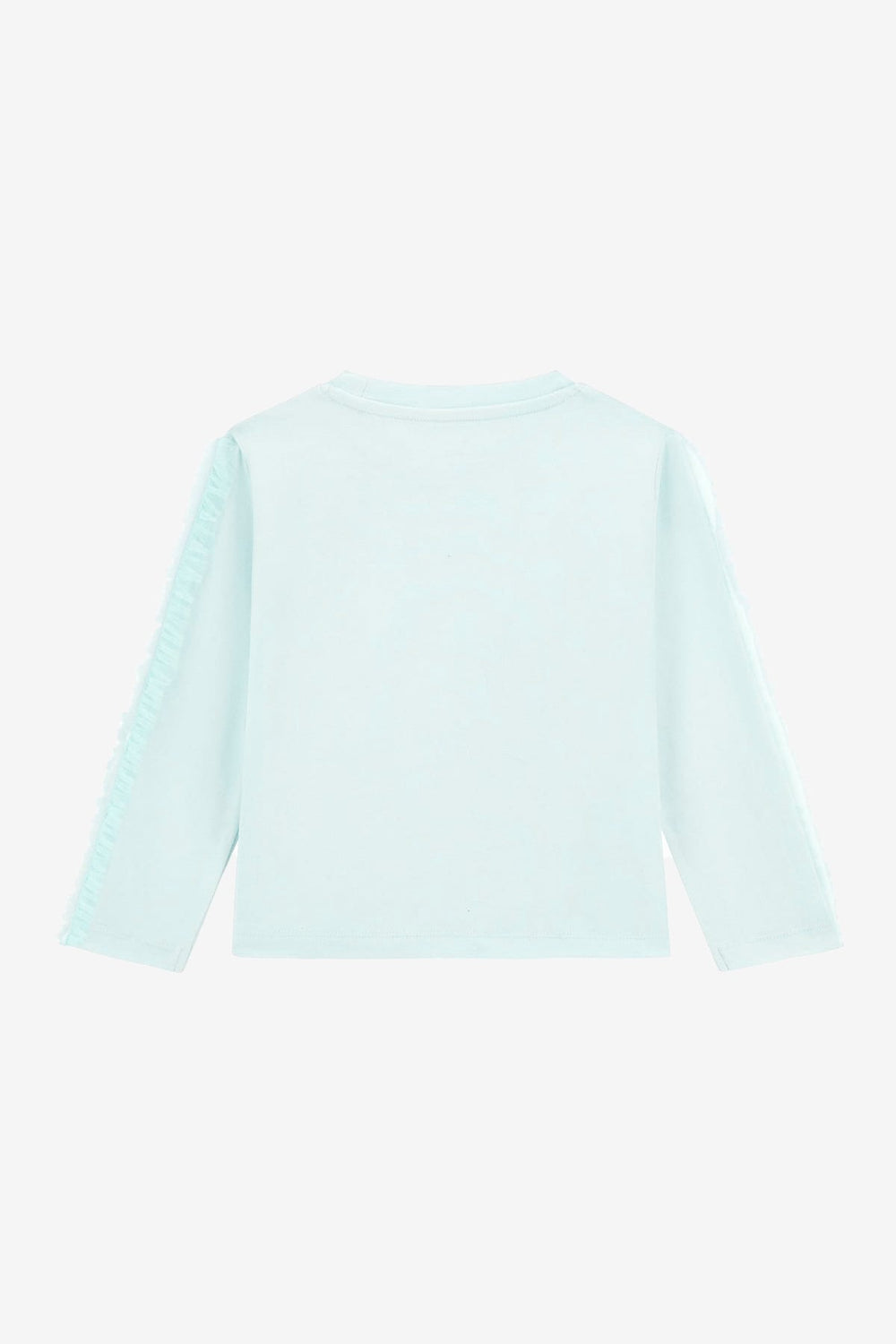 GUESS® Kids "Lyla" Aqua & Pink Cat Tulle Top - Millie and John